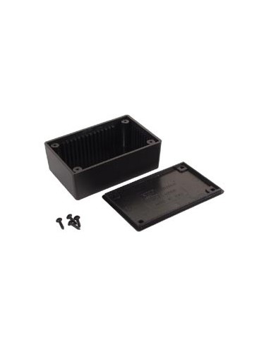 COFFRET PLASTIQUE - NOIR 85 x 55 x 30mm