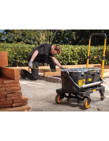 STANLEY - DIABLE PLIANT 2 en 1 - CAPACITÉ 137 kg