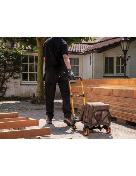 STANLEY - DIABLE PLIANT 2 en 1 - CAPACITÉ 137 kg