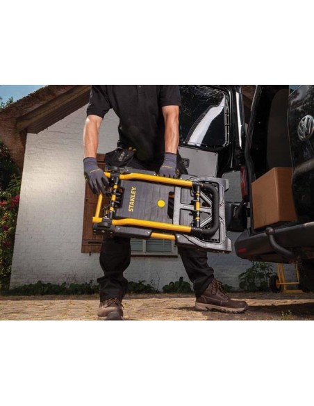 STANLEY - INKLAPBARE STEEKWAGEN 2-in-1 - LAADVERMOGEN - 137 kg