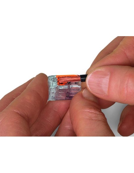 COMPACT SPLICING CONNECTOR 2 x 0.2 - 4 mm² FOR ALL WIRE TYPES