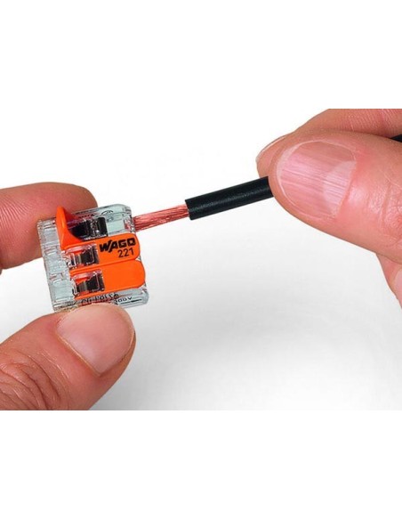 COMPACT-VERBINDUNGSKLEMME 3 x 0.2 - 4 mm² FÜR ALLE LEITERARTEN