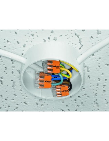 COMPACTE VERBINDINGSKLEM 3 x 0.2 - 4 mm² VOOR...