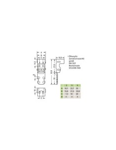 BEFESTIGUNGSADAPTER - FÜR 5-LEITER-KLEMMEN - SERIE 221 -... 2