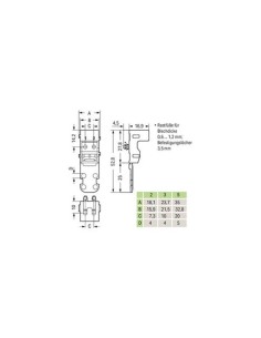 ADAPTATEUR DE FIXATION - POUR BORNES À 5 CONDUCTEURS -... 2