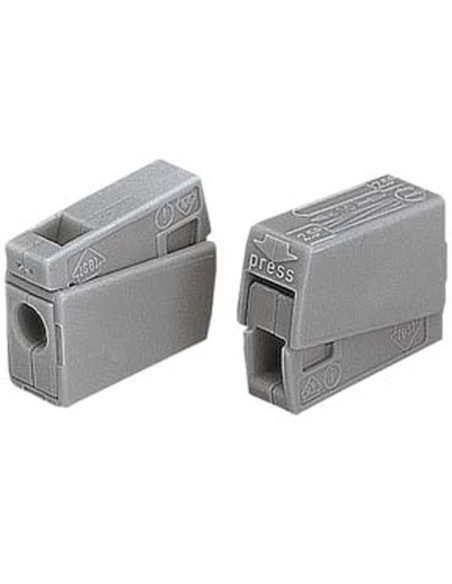 BORNE POUR LUMINAIRES, 2.5mm, 105°, GRIS