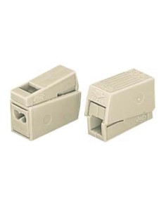 LEUCHTENKLEMME - 2.5 mm - 2 STARR - 1 FLEXIBEL - 105° - WEIß