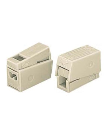 LIGHTING CONNECTOR, 2.5mm, 2 RIGID - 1 FLEXIBLE, 105°, WHITE