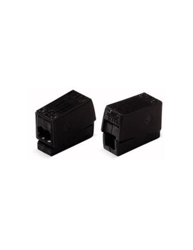 POWER SUPPLY CONNECTOR - 2 ENTRY - BLACK