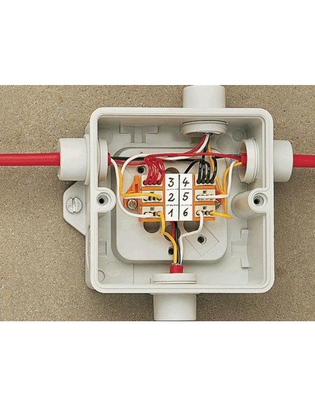 MICRO-VERBINDUNGSDOSENKLEMME - PUSH-WIRE - 4 LEITER - 0.4-0.5 MM - DUNKELGRAU