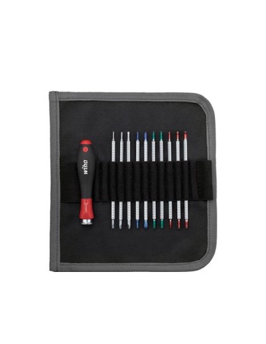 Wiha Screwdriver with interchangeable blade set SYSTEM 4 assorted 11-pcs. (00610)