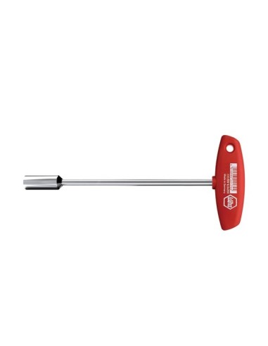 Wiha Nut driver with T-handle Hexagon brilliant nickel-plated (00967) 6 x 200 mm