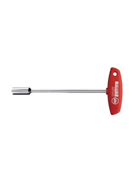 Wiha Nut driver with T-handle Hexagon brilliant nickel-plated (00975) 9 x 200 mm