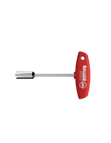 Wiha Nut driver with T-handle Square nickel-plated (01005) 6 mm x 125 mm