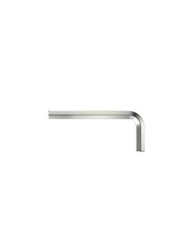 Wiha L-keys Hex, inch design short, brilliant nickel-plated (01186) 1/4 x 90 mm, 36 mm