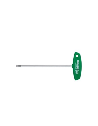 Wiha Stiftschlüssel mit Quergriff TORX® mattverchromt (01332) T20 x 100 mm