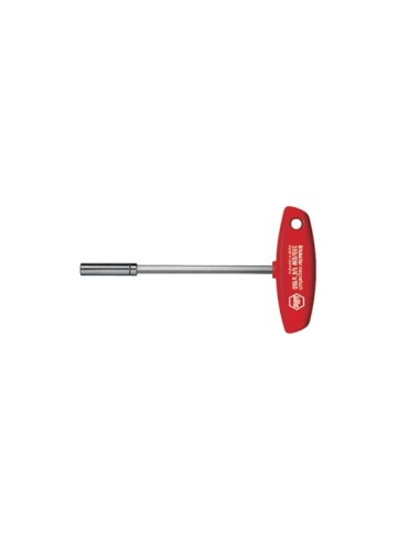 Wiha Screwdriver with T-handle and bit holder magnetic 1/4" (01481) 150 mm