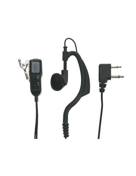 MIDLAND® - MA21-L TIE MICROPHONE WITH PTT