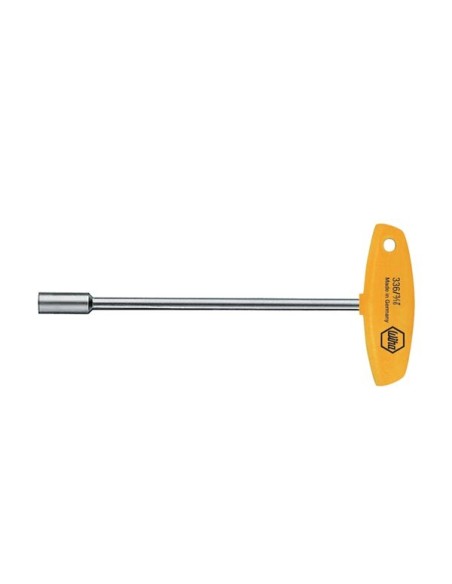 Wiha Nut driver with T-handle Hex, inch design brilliant nickel-plated (02824) 1/2 x 150 mm