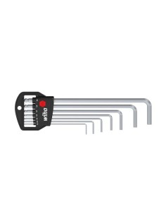 Wiha L-key set in Classic holder Hexagonal ball end,...