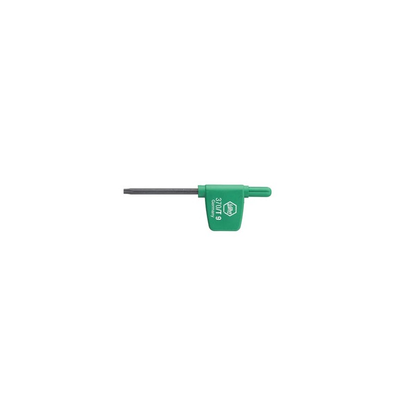 Wiha L-key with flag handle TORX®, black oxidised (03729) T10 x 40 mm