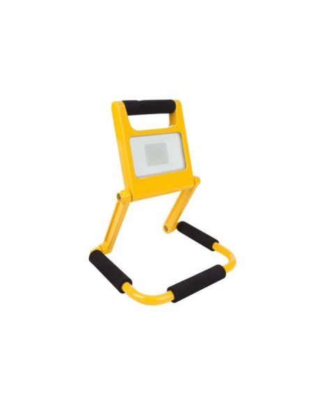 PROJECTEUR DE CHANTIER RECHARGEABLE À LED - DESIGN MINCE - 10 W - 4000 K
