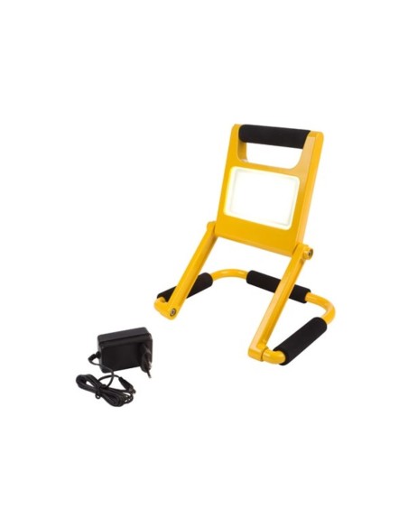 PROJECTEUR DE CHANTIER RECHARGEABLE À LED - DESIGN MINCE - 10 W - 4000 K
