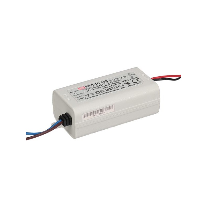 CONSTANT CURRENT LED DRIVER - SINGLE OUTPUT - 350 mA - 16 W