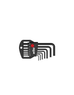 Wiha L-key set in Classic holder Hex, 7-pcs., black...