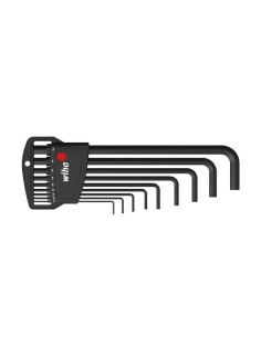 Wiha L-key set in Classic holder Hex, 9-pcs., black...