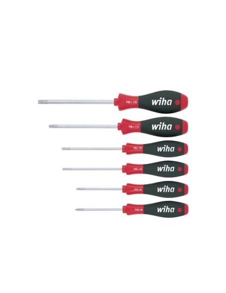 Wiha Screwdriver set SoftFinish® TORX® 6-pcs. (07155)