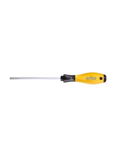 Wiha Screwdriver SoftFinish® ESD Slotted (08179) 2,5 mm x 75 mm