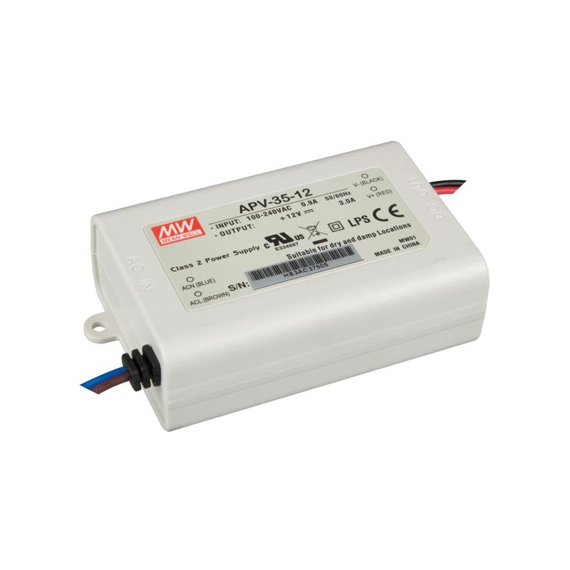 SWITCHING POWER SUPPLY - SINGLE OUTPUT - 35 W - 12 V