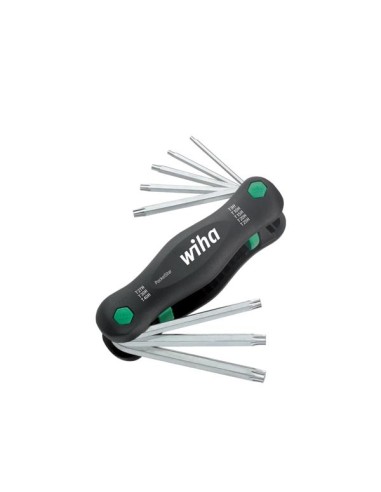 Wiha Multitool PocketStar® TORX® Tamper Resistant (mit Bohrung) 8-tlg. in Blister (25166)