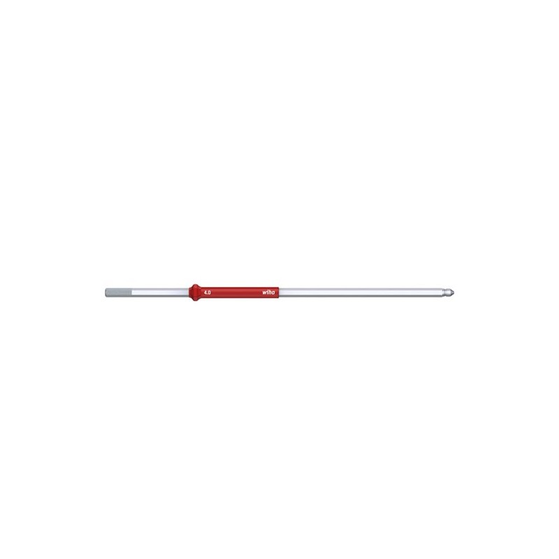 Wiha Interchangeable blade Hexagon for torque screwdriver with long handle (26063) 4,0 x 175 mm, 8,0 Nm