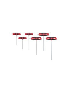 Wiha Jeu de clés mâles avec manche en T ComfortGrip Six...