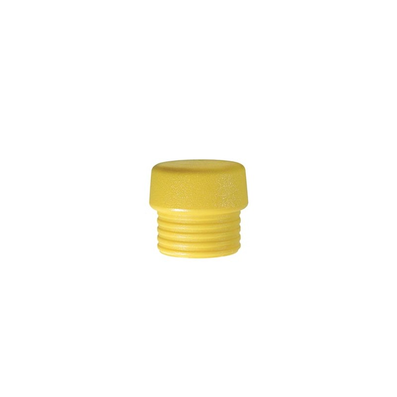 Wiha Cabezal semiduro redondo para martillo de cara blanda Safety (26429) 50 mm