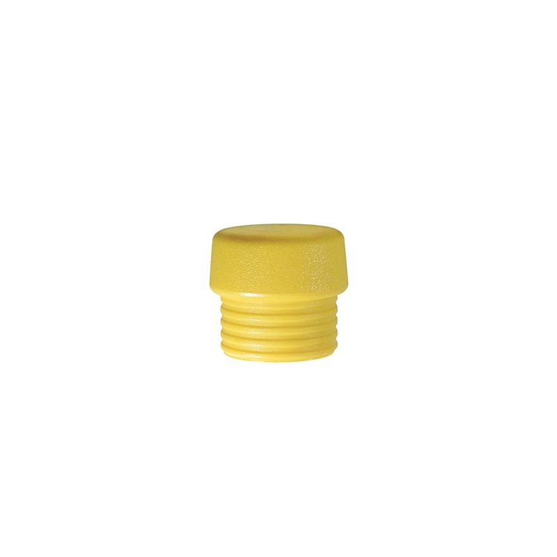 Wiha Cabezal semiduro redondo para martillo de cara blanda Safety (26430) 60 mm