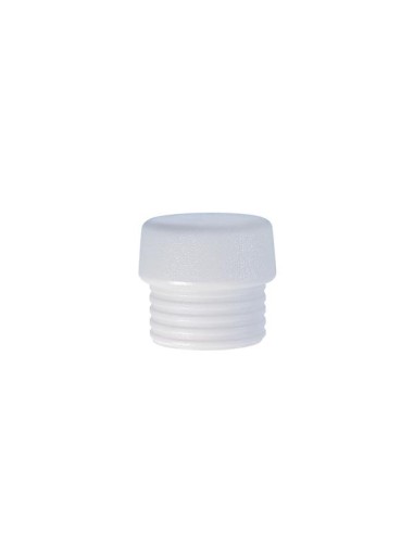 Wiha Cabezal muy duro redondo para martillo de cara blanda Safety (26510) 30 mm