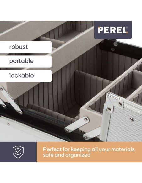 ALUMINIUM TOOL CASE - 360 x 220 x 250 mm