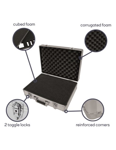 ALUMINIUM TOOL CASE - 455 x 330 x 152 mm