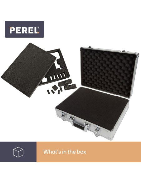 VALISE À OUTILS EN ALUMINIUM - 455 x 330 x 152 mm