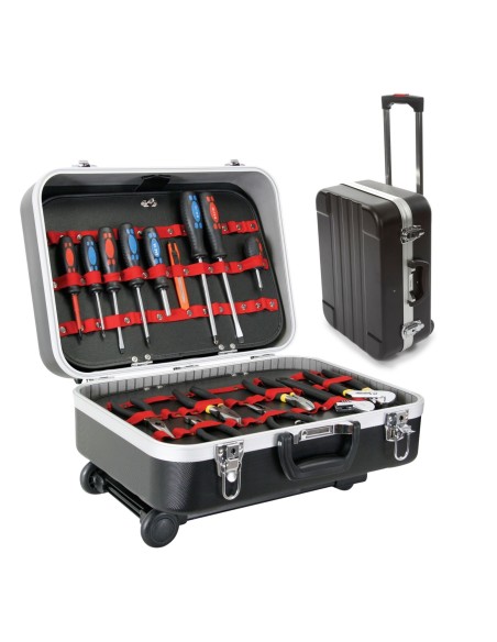 MALLETTE TROLLEY EN ABS - 461 x 335 x 190 mm