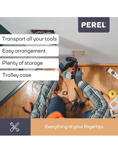 MALLETTE TROLLEY EN ABS - 461 x 335 x 190 mm