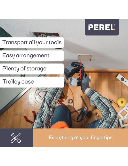 MALLETTE TROLLEY EN ABS - 461 x 335 x 190 mm