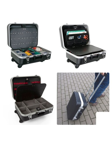 MALLETTE TROLLEY EN ABS - 461 x 335 x 190 mm