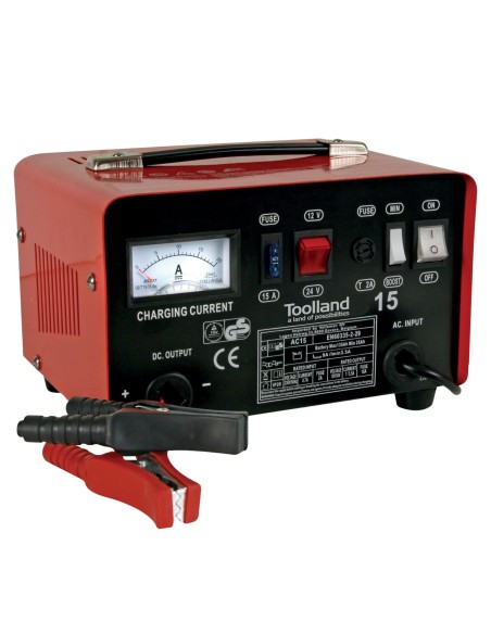 CHARGEUR POUR BATTERIE À ACIDE DE PLOMB - 12/24 V - AVEC FONCTION BOOST - 9 A