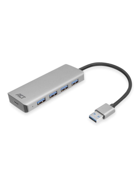 Hub USB 3.1 à 4 ports avec adaptateur d'alimentation externe