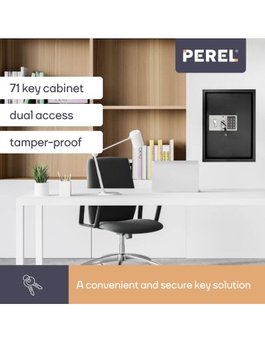 KEY LOCK SAFE - 45 x 36 x 12 cm - 71 keys