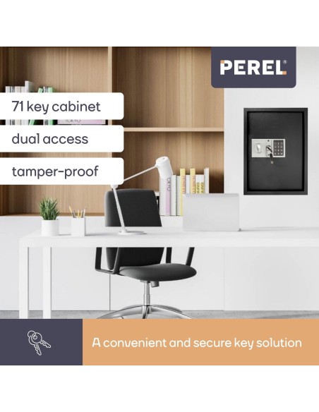 KEY LOCK SAFE - 45 x 36 x 12 cm - 71 keys